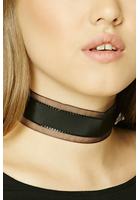 Mesh Stripe Choker